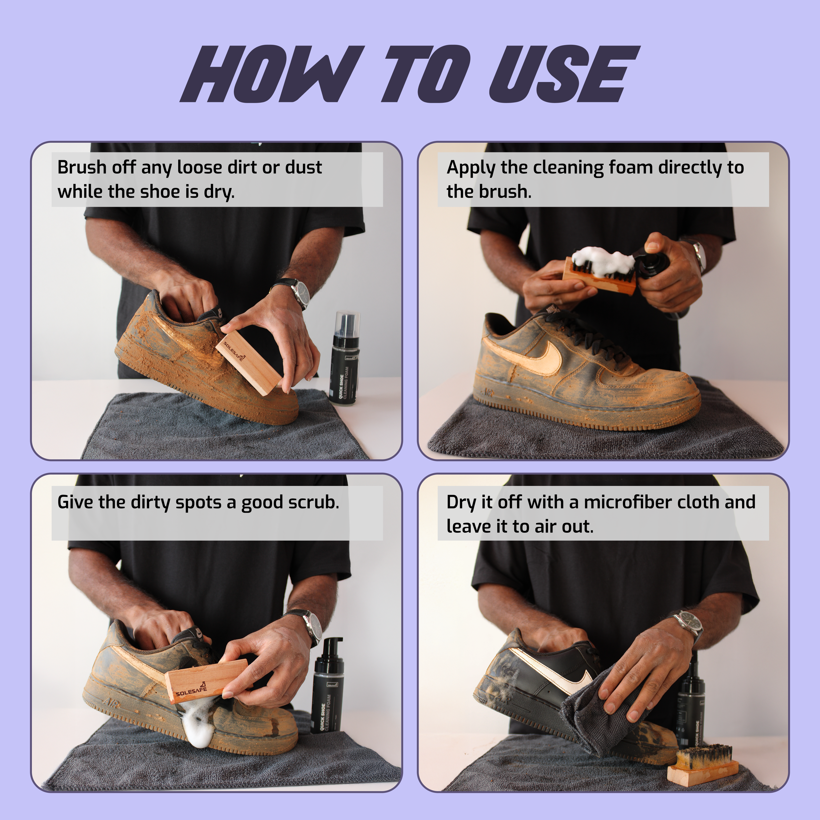 Quick Shoe Cleaning Kit